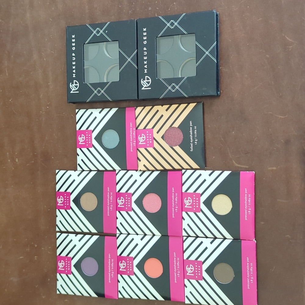 Makeup Geek Eyeshadow bundle 1